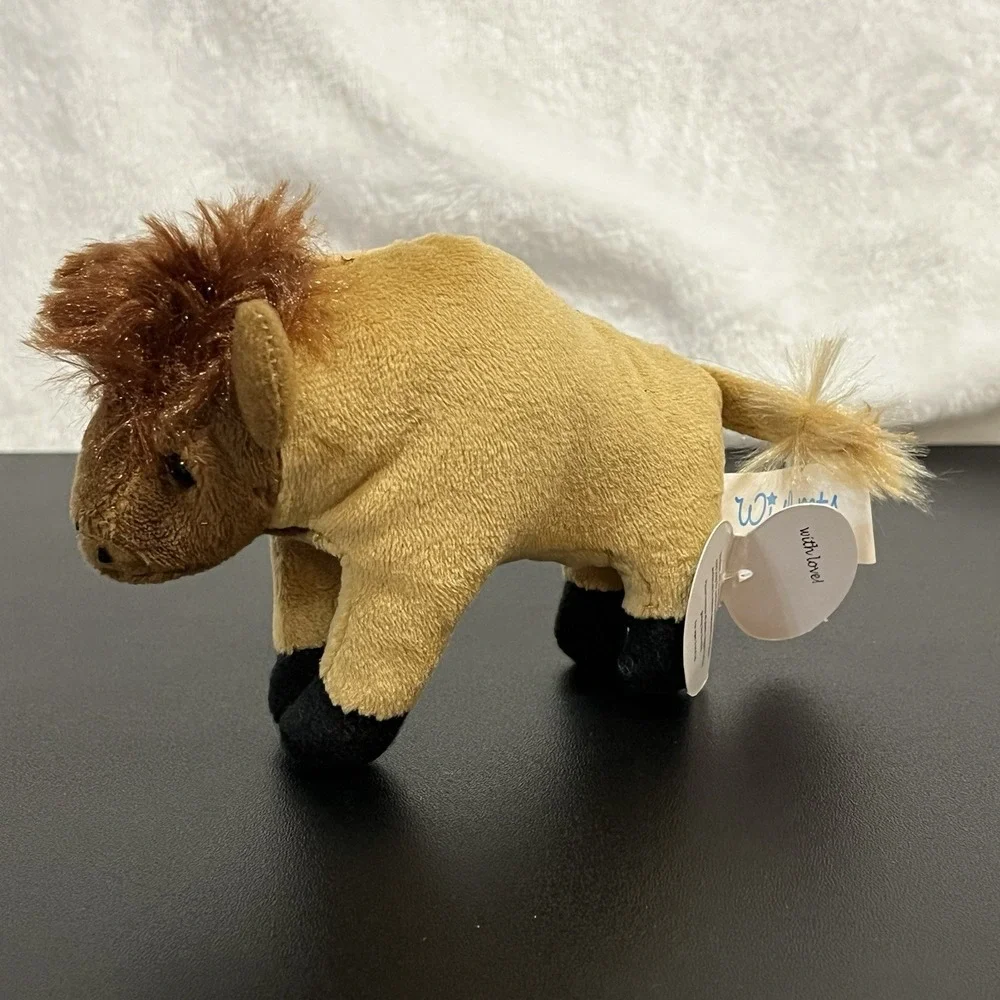 RARE Wishpets BIFF Buffalo Plush 5